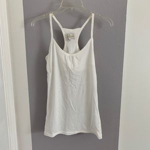 Abercrombie & Fitch White Tank Top
